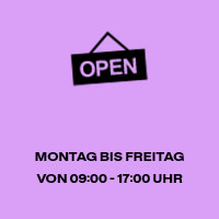 ffnungszeiten Montag bis Freitag 09:00-17:00 Uhr